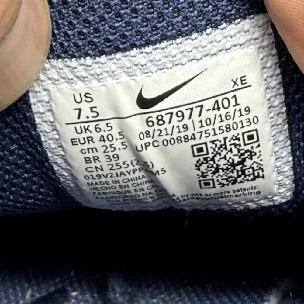 Nike Air Max LTD 3 Midnight Navy 687977-401 Athletic Shoes Men’s Size 7.5
